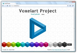 Voxelart project screenshot