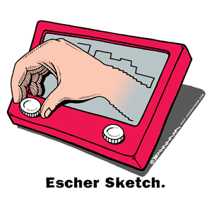 Escher sketch